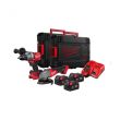 PACK 18V VISSEUSE + MEULEUSE + 3 batteries 5Ah + chargeur + coffret - MILWAUKEE - M18SET2Q-503X photo du produit