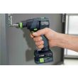 Perceuse-visseuse 10,8V TXS 12 2,5-Plus + 2 batteries 2,5Ah + chargeur + coffret SYSTAINER SYS3 M 187 - FESTOOL - 576873 pas cher Secondaire 2 S