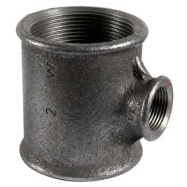 Té réduit fonte noire Femelle/Femelle 130R Virfollet - 13001323 photo du produit Principale M