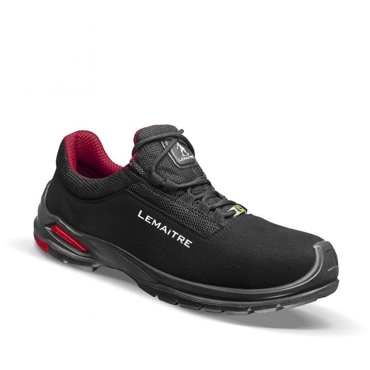 Chaussures basses en microfibre RILEY S3 SRC ESD noir P45 - LEMAITRE SECURITE - RILLS30NR.45