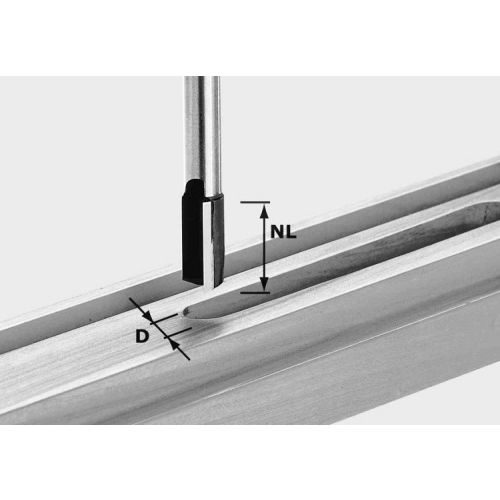 Fraise à rainurer HW S12 D30/35 - FESTOOL - 491096 pas cher Principale L