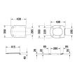 Abattant WC charnière inox D-CODE Duravit - 67310000 photo du produit Secondaire 1 S
