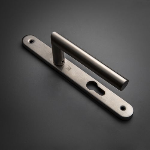 Ensemble 1394 entraxe 70 mm sur plaque étroite clé I inox brossé HERACLES B-INOX-PE05 photo du produit Secondaire 9 L