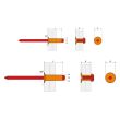 Rivet standard aluminium - acier tête fraisée 120° 4 x 16 mm 250 pièces SCELL-IT ASK4016 photo du produit Secondaire 2 S