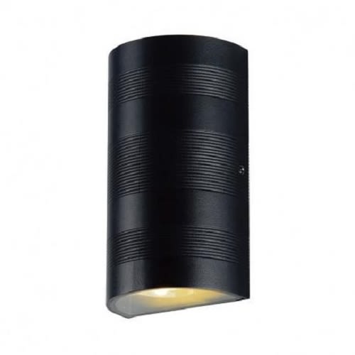 Applique murale LED ALBANA RD 2 x 5 W cylindrique IP54 4000 K MIIDEX LIGHTING 67798 photo du produit