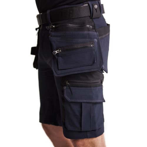 Short X1900 stretch 4D poches flottantes marine foncé/noir T38 - BLÅKLÄDER - 198816448699C44 pas cher Secondaire 1 L