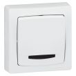 Bouton-poussoir lumineux ASL pour appareillage saillie 6A - LEGRAND - 086005 pas cher