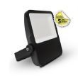 Projecteur LED plat LUMOS 100 W noir IP65 3000 K MIIDEX LIGHTING 80460 photo du produit