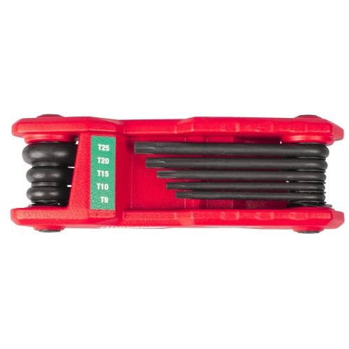 Jeu de 8 clés Torx avec poigné confortable MILWAUKEE 4932480979 photo du produit Secondaire 2 L