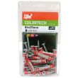 Blister de 20 chevilles bi-matière COLORTECH 6x35 avec vis SPIT 569246 photo du produit Secondaire 2 S