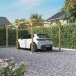 Carport en bois HENRI pour 1 voiture 13,4 m² FOREST STYLE 2303 photo du produit Secondaire 2 S