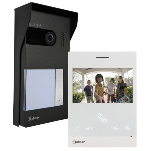 Kit vidéo SOUL LITE 1 appel avec moniteur ART4 X LITE GOLMAR GS5110/ART4XLIT photo du produit Principale L