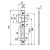 Gâche simple empennage pour serrure monopoints à larder NF et NFQC blanche HERACLES - I-L999-GH1BL photo du produit Principale XS