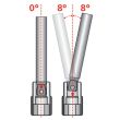 Rallonge articulée ULTIMATE 1/4'' 100 mm KS TOOLS 922.1418 photo du produit Secondaire 2 S