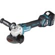 Meuleuse 18 V 125 mm + 2 batteries 5 Ah + chargeur + coffret Makpac - MAKITA - DGA513RTJ photo du produit Secondaire 1 S