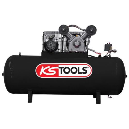 Compresseur d'air 5500 W sur cuve 500 L - 10 bars - 7,5 CV - 380 V triphasé KS TOOLS 165.0707 photo du produit Principale L