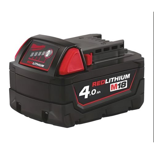 Batterie REDLITHIUM 18 V 4,0 Ah M18 B4 MILWAUKEE 4932430063 photo du produit Secondaire 1 L