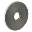 Mousse double face noir extérieure 5589 10m x 19mm - BARNIER - 115487 pas cher