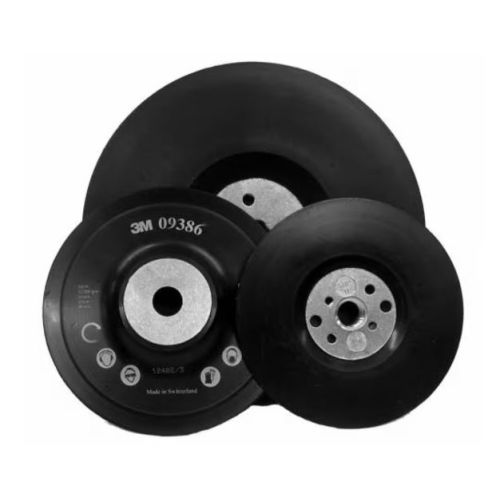 Plateau souple pour disque fibre D125mm - 3M - Q09386 pas cher