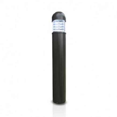 Potelet paralume LAURIER Miidex Lighting 230 V 25 W rond gris - 70805 photo du produit