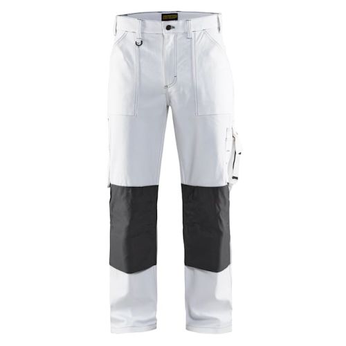 Pantalon de peintre blanc/gris foncé taille 40L - BLÅKLÄDER - 109112101098C146 pas cher