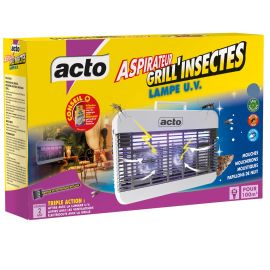 Lampe UV Acto Insecticides Grill'insectes-aspirateur grand format 100 m2 - LAMP8 photo du produit Principale M