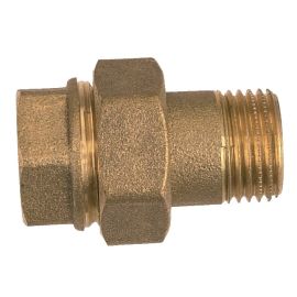 Raccord union m&acirc;le femelle droit et coud&eacute; photo du produit Principale M