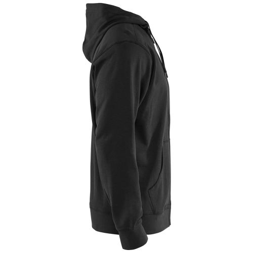 Sweat zippé à capuche coton bleu marine foncé T4XL - BLÅKLÄDER - 3366115886004XL pas cher Secondaire 2 L