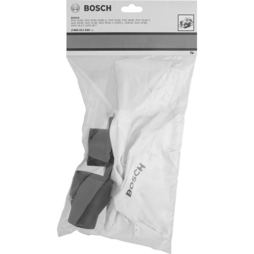 Sac &agrave; poussi&egrave;res en tissu pour raboteuse - BOSCH - 2605411035 pas cher Secondaire 1 L