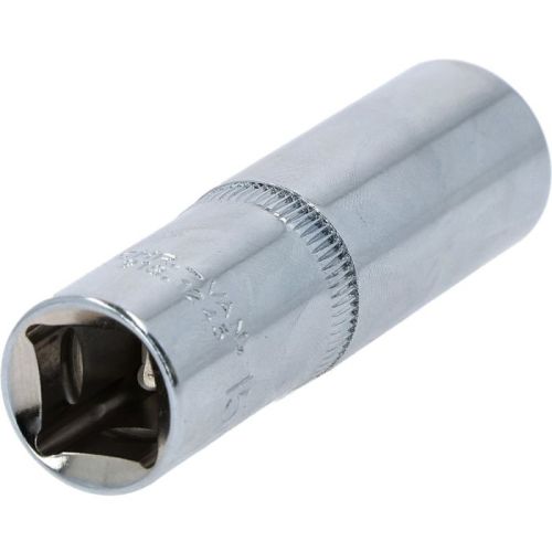 Douille longue 1/2'' CHROMEplus 6 pans 15mm - KS TOOLS - 918.1245 pas cher Secondaire 2 L