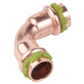 Raccord sudopress Aalberts cuivre coude 90° D 28 mm – 6670136 photo du produit Principale M
