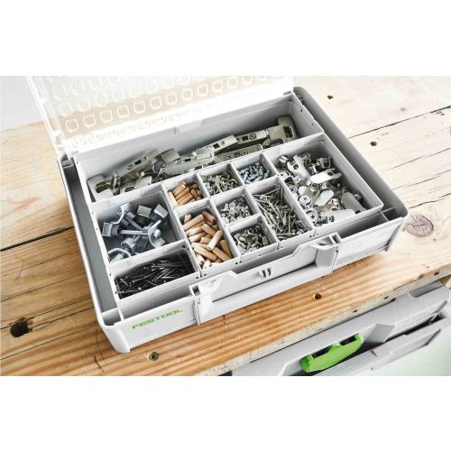 Coffret de transport Systainer³ Organizer SYS3 ORG M 89 - FESTOOL - 204852 pas cher Secondaire 6 L