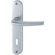 Ensemble SAN DIEGO petit model type clé L finition F1 aluminium aspect argent - HOPPE - 3230320 pas cher