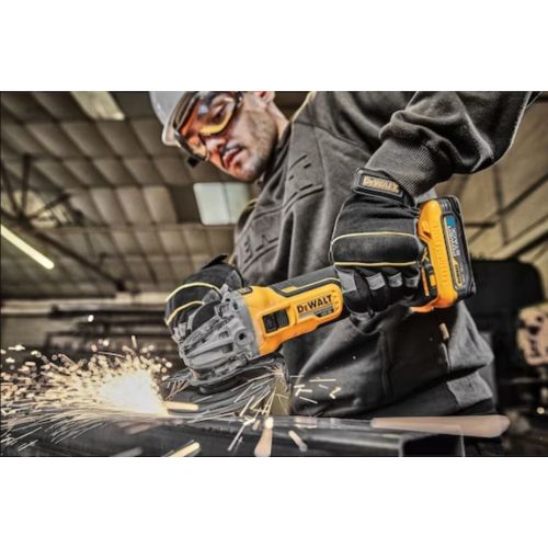 Meuleuse 18 V XR Brushless POWERSTACK + 2 batteries 5 Ah + chargeur + coffret TSTAK DEWALT DCG405H2T-QW photo du produit Secondaire 4 L