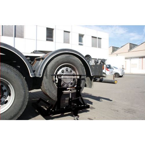 Chariot lève-roue hydraulique poids lourd 1 T KS TOOLS 460.5490 photo du produit Secondaire 1 L