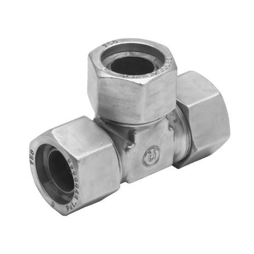 Té réduit inégal PLT TRACPIPE DN20 - DN20 - DN15 mâle 3/4 - BANIDES - 3372001 pas cher