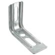 Equerre nervurée droite galvanisé 130x65x30mm - SIMPSON - END130/1.5 pas cher