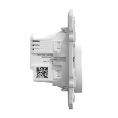 Interrupteur m&eacute;canisme OVALIS blanc 4 A zigbee pour volet roulant - SCHNEIDER ELECTRIC - S320567W pas cher Secondaire 2 L