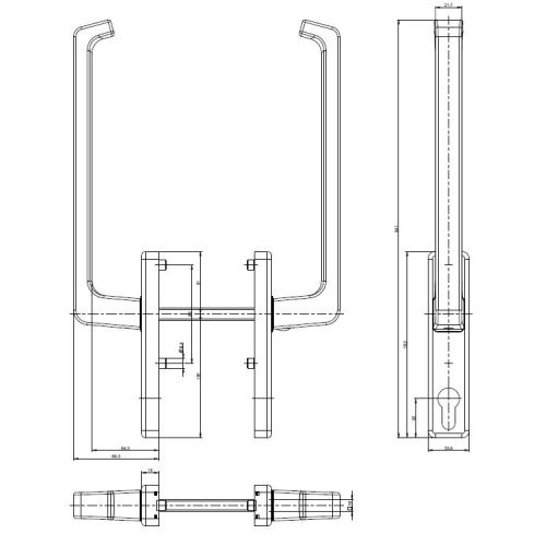 Sachet poign&eacute;e DIRIGENT int&eacute;rieur ext&eacute;rieur - FERCO - K-13267-00-0-2 pas cher Secondaire 1 L