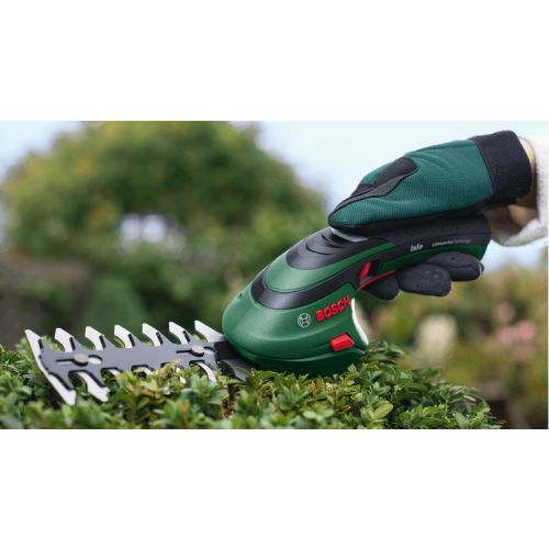 Cisaille taille-herbes et sculpte-haies à batterie intégré 3,6 V Isio + chargeur + set de 2 lames + coffret BOSCH 0600833108 photo du produit Secondaire 2 L