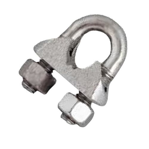 Serre-câble étrier standard 3/4 mm en acier zingué CHAPUIS 300/3Z photo du produit Principale L
