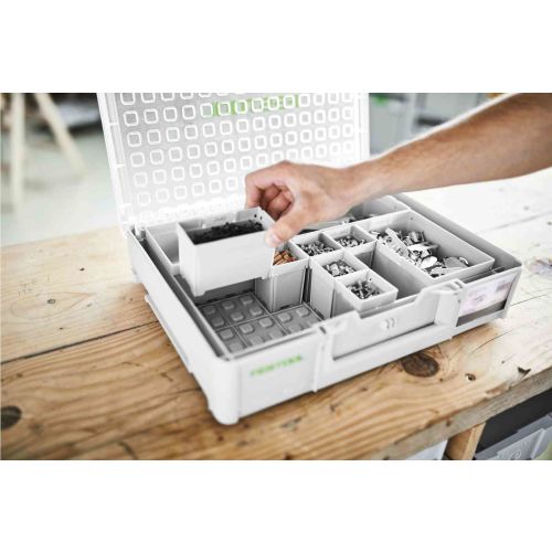 Coffret de transport Systainer³ Organizer SYS3 ORG M 89 - FESTOOL - 204852 pas cher Secondaire 4 L