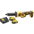 Meuleuse droite 18V + 2 batteries XR 5Ah + chargeur + coffret TSTAK DEWALT DCG426P2 photo du produit