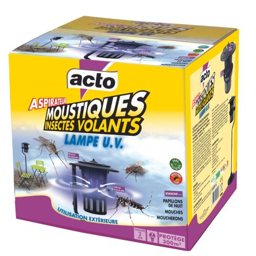 Lampe U.V. aspirateur moustiques et insectes volants ACTO INSECTICIDE LAMP6 photo du produit Secondaire 3 L