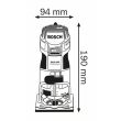 Affleureuse Bosch GKF 600 Professional 600 W + coffret L-BOXX 136 - 060160A102 photo du produit Secondaire 1 S