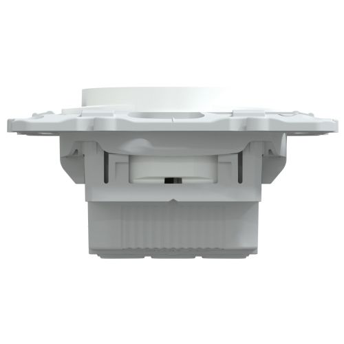 Prise de courant OVALIS 2P+T 16 A affleurant bornes automatiques blanc SCHNEIDER ELECTRIC S320052 photo du produit Secondaire 1 L