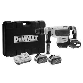 Perforateur SDS-max sans-fil Dewalt DCH733X2 54V + 2 batteries 9 Ah + chargeur + coffret pas cher Principale M