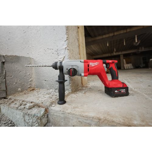 Perforateur SDS-Plus 18 V M18 BLHACD26-402X + 2 batteries M18 B4 4 Ah + chargeur + coffret HD BOX MILWAUKEE TOOL 4933492480 photo du produit Secondaire 16 L