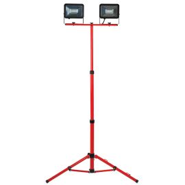 Projecteur t&eacute;lescopique XPERTY LED 2X20 W 2 m de c&acirc;ble H07RNF 3G1 3100 lumens - XPE448421 pas cher Principale M