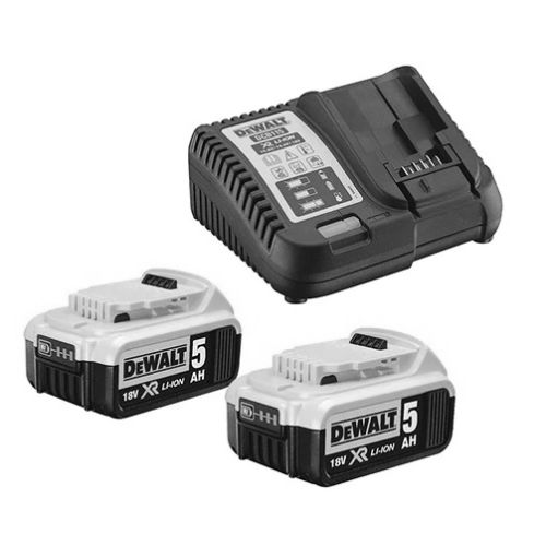 Perforateur SDS Plus 18V 3 modes 2,6J + 2 batteries 5Ah + chargeur + coffret T-STAK - DEWALT - DCH133P2 pas cher Secondaire 3 L